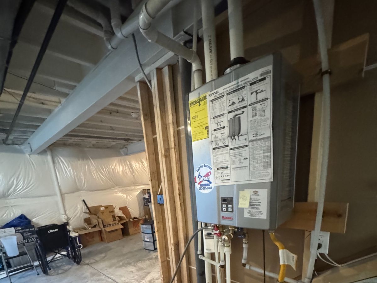 maintenance on a water heater in aurora