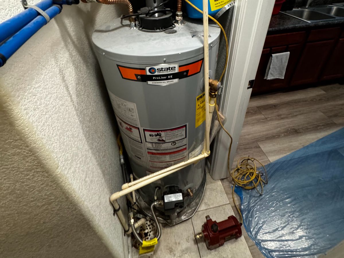 water heater repair job in aurora