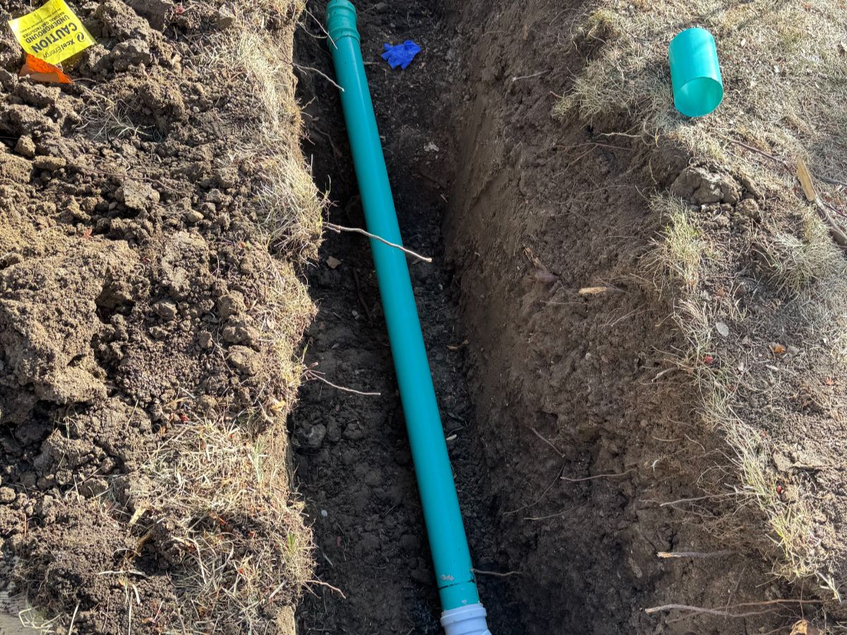 Repairing a Sewer Line in Aurora
